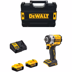 Avvitatore ad Impulsi DeWALT DCF921 - Motore che offre fino a 406 Nm di coppia per avvitature ad alte prestazioni - Motore br ...