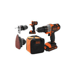 Black&decker - Multievo kit 3 teste 18v 1,5ah bd mt218sla