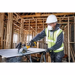 DeWALT DCS691N-XJ sega circolare portatile 11,5 cm Nero, Giallo 4500 Giri/min 800 W - Vista aggiuntiva 8