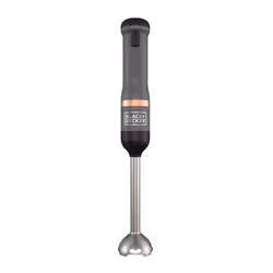 Black & Decker BCKM1011KGF-QW, Frullatore ad immersione, 0,7 L, Grigio, Acciaio inox