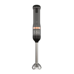 Black & Decker BCKM1011KGF-QW frullatore 0,7 L Frullatore ad immersione Grigio, Acciaio inox