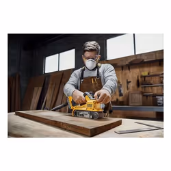 DeWALT DCW220NT-XJ levigatrice portatile Levigatrice a nastro Nero, Giallo - Vista aggiuntiva 6