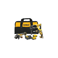 Kit 3 batterie xr 18V 5Ah brushless Dewalt Avvitatore DCF620 + Trapano a percussione DCH133 + Smerigliatrice angolare DCG405 - DCK304P2-QW
