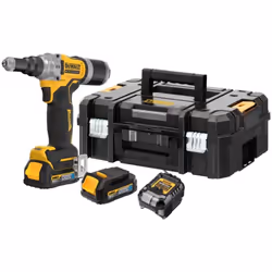 La rivettatrice DEWALT DCF414E2GT-QW è uno strumento di qualità, progettato per i professionisti che cercano una soluzione ad ...