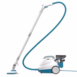 Black & Decker BHSMP2008-QS Pulitore a vapore Pulitore a vapore cilindrico 1,2 L 2000 W Blu, Grigio, Bianco