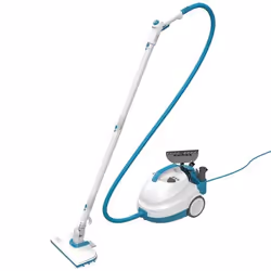 Black & Decker BHSMP2008-QS Pulitore a vapore Pulitore a vapore cilindrico 1,2 L 2000 W Blu, Grigio, Bianco