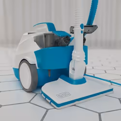 Black & Decker BHSMP2008-QS Pulitore a vapore Pulitore a vapore cilindrico 1,2 L 2000 W Blu, Grigio, Bianco - Vista aggiuntiva 7