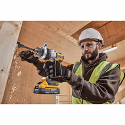 DeWALT DCD1007NT-XJ trapano 2250 Giri/min Senza chiave 1,85 kg Nero, Giallo - Vista aggiuntiva 6