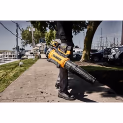 DeWALT DCMBL777N-XJ soffiatore di foglie cordless 258 km/h Giallo 54 V - Vista aggiuntiva 7
