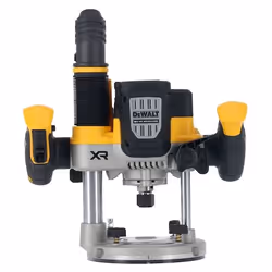 DeWALT DCW620NT-XJ fresa verticale e tagliabordi Nero, Giallo 23000 Giri/min