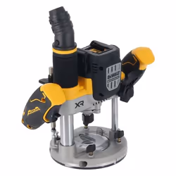 DeWALT DCW620NT-XJ fresa verticale e tagliabordi Nero, Giallo 23000 Giri/min