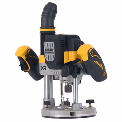 DeWALT DCW620NT-XJ fresa verticale e tagliabordi Nero, Giallo 23000 Giri/min - Vista aggiuntiva 5