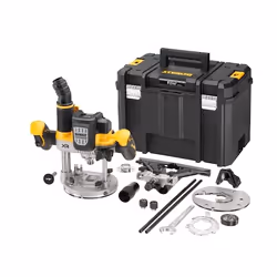 DeWALT DCW620NT-XJ fresa verticale e tagliabordi Nero, Giallo 23000 Giri/min - Vista aggiuntiva 6
