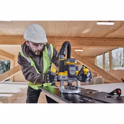 DeWALT DCW620NT-XJ fresa verticale e tagliabordi Nero, Giallo 23000 Giri/min - Vista aggiuntiva 8