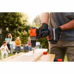 Black & Decker BCD383XN-XJ trapano Arancione