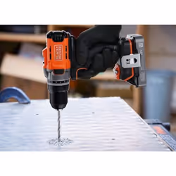 Black & Decker BCD382D1XK-QW trapano Arancione