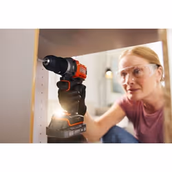 Black & Decker BCD382D1XK-QW trapano Arancione - Vista aggiuntiva 4