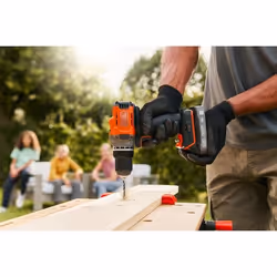 Black & Decker BCD382D1XK-QW trapano Arancione - Vista aggiuntiva 5