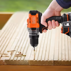 Black & Decker BCD382D1XK-QW trapano Arancione - Vista aggiuntiva 6