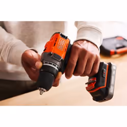 Black & Decker BCD382D1XK-QW trapano Arancione - Vista aggiuntiva 7