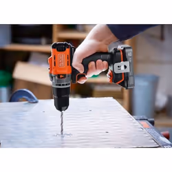 Black & Decker BCD383D1XK-QW trapano Arancione - Vista aggiuntiva 4