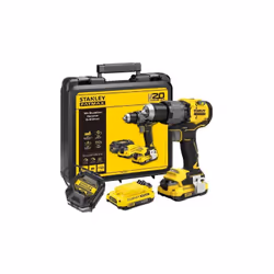 Codice produttore (MPN) / EAN: SFMCD726D2K / 5035048835159 Descrizione: Trapano percussione Stanley SFMCD726D2K FATMAX Brushl ...