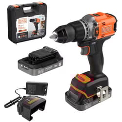 Black&decker - Black&Decker Trapano avvitatore brushless con doppia batteria 18V 2.0 Ah 50 Nm