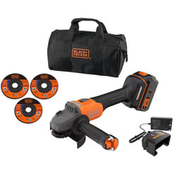 Black&Decker Smerigliatrice angolare brushless 115mm 18V con batteria da 4.0 Ah