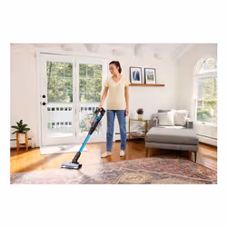 Black & Decker BSV520BRB-QW scopa elettrica Aspirapolvere elettrica Batteria Secco Senza sacchetto 0,65 L Blu 2 Ah - Vista aggiuntiva 2