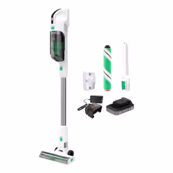 Black & Decker REVSV18D1HF-QW, Aspirapolvere a bastone 2 in 1, Senza sacchetto, Verde, Bianco, 0,5 L, Secco, Multiciclonico