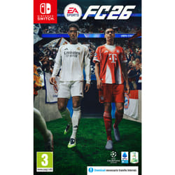 Electronic Arts EA SPORTS FC 26 Standard Cinese semplificato, Cinese tradizionale, Tedesca, DUT, Inglese, ESP, Francese, ITA, Giapponese, Coreano, Portoghese, Russo Nintendo Switch