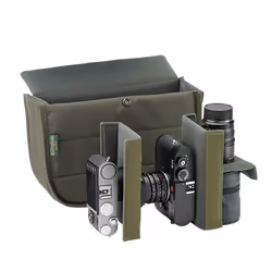 Billingham 400049 custodia per fotocamera Borsa da corriere Nero, Marrone chiaro - Vista aggiuntiva 5