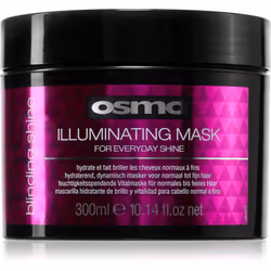 La maschera per capelli Osmo Blinding Shine rappresenta un momento insostituibile nella cura dei capelli. Consente loro di ri ...