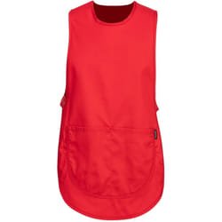Portwest S843RERS/M Grembiule Mantella con Tasca, Rosso, M