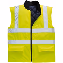 Portwest S469YER5XL Gilet Reversibile ad Alta VisibilitÃ , Giallo, 5XL