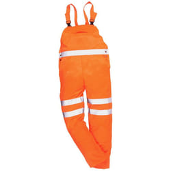 Saloppette Con Bretelle Ris Alta Visibilita' Arancio xl