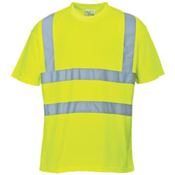 T-Shirt Alta Visibilita' Gialla Giallo 2XL
