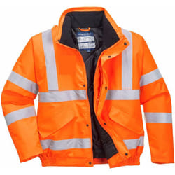 Portwest RT32ORRL Bomber ad Alta Visibilità GO/RT, Arancione, L