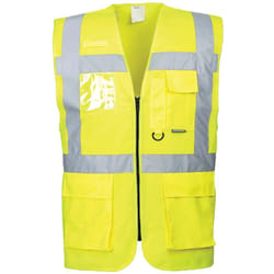 Portwest S476 Executive Berlino Gilet, Giallo