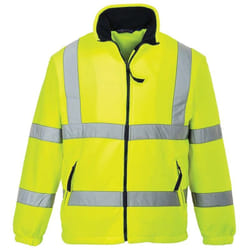 F300YER4XL Pile con Fodera in Rete ad Alta Visibilità, Giallo, 4XL - Portwest