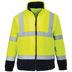 Portwest - Maglia In Pile Ad Alta Visibilita' Giallo/Navy Giallo-Navy xl