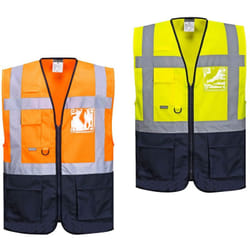 Gilet alta visibilità Portwest Varsavia Executive C476 - xl - Giallo