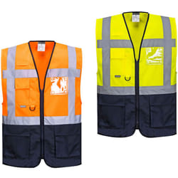 Gilet alta visibilità Portwest Varsavia Executive C476 - l - Giallo