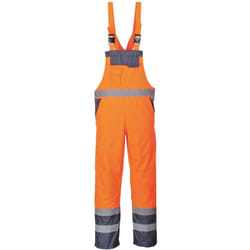 Salopette Contrast Sfoderata Arancione/Navy Arancio-Navy m