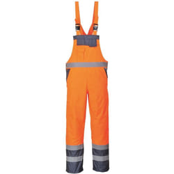 Salopette Contrast Sfoderata Arancione/Navy Arancio-Navy l