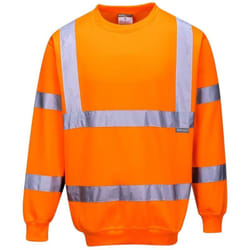 Felpa Ad Alta Visibilita' Arancione Arancio xl