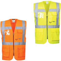 Gilet alta visibilità Portwest Berlino Executive S476 - m - Arancione