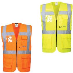 Gilet alta visibilità Portwest Berlino Executive S476 - l - Arancione