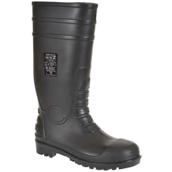 FW95BKR46 Steelite Total Safety Wellington S5 - Stivale di Sicurezza Uomo, Nero (Black), 46 eu - Portwest
