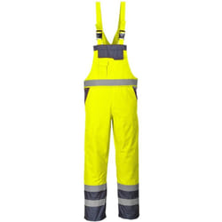 Salopette Contrast Sfoderata Giallo/Navy Giallo-Navy m